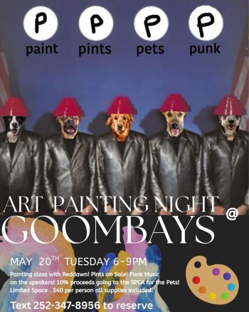 Goombays Grille & Raw Bar, Art Painting Night